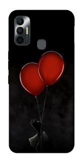 Чехол на TECNO Spark 7 Reds Balloons фото 1 из 1