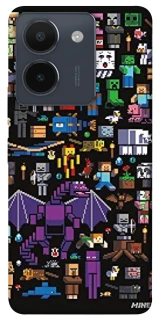 Чохол на Vivo Y36 Minecraft v5 фото 1 з 1