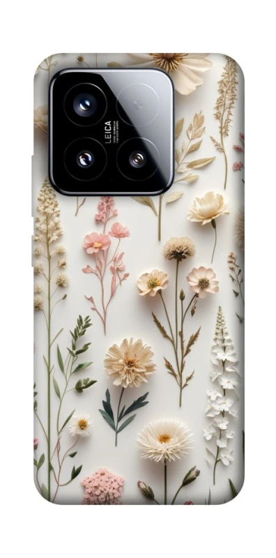 Чохол на Xiaomi 15 Floral design ver.1 фото 1 з 1