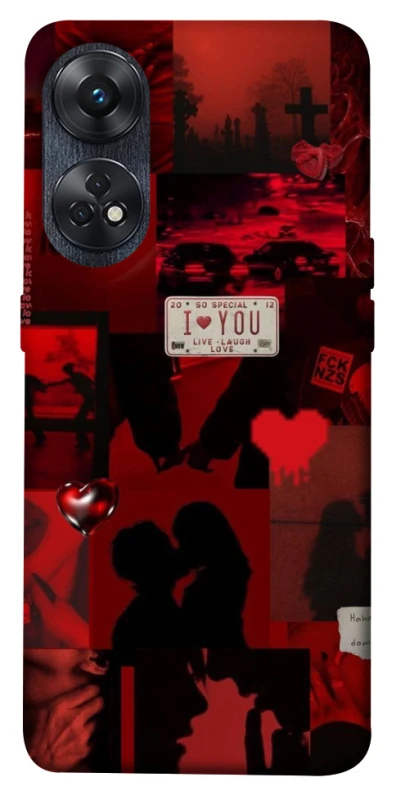 Чохол на Oppo Reno 8T 4G Love collage ver.2 фото 1 з 1
