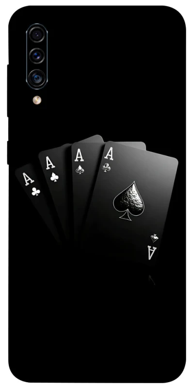 Чохол на Samsung Galaxy A50 (A505F) / A50s / A30s Black Cards фото 1 з 1