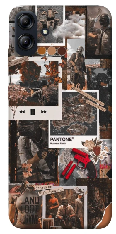 Чохол на Samsung Galaxy A04e PUBG Collage фото 1 з 1