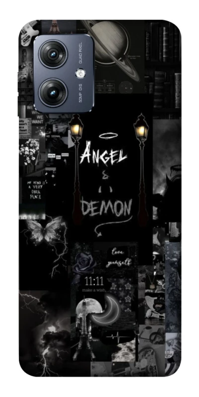 Чохол на Motorola Moto G54 Angel & Demon фото 1 з 1