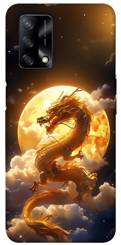Чохол на Oppo A74 4G Golden Dragon фото 1 з 1