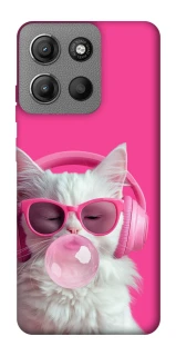 Чехол на Motorola Moto G15 Power Pink kitty фото 1 Чехол на Motorola Moto G15 Power Pink kitty фото 1 из 1