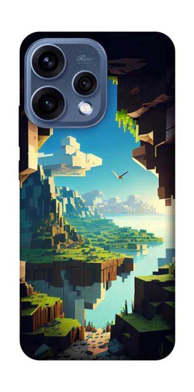 Чохол на Oppo Reno 15 Minecraft sunrise фото 2 з 2