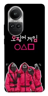 Чохол на Oppo Reno 10 squid game v5 фото 1 з 1