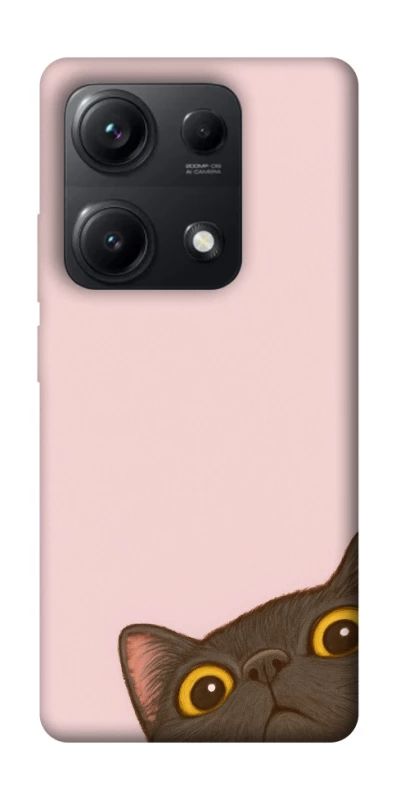 Чехол на Xiaomi Redmi Note 14S Peeping cat фото 1 из 1