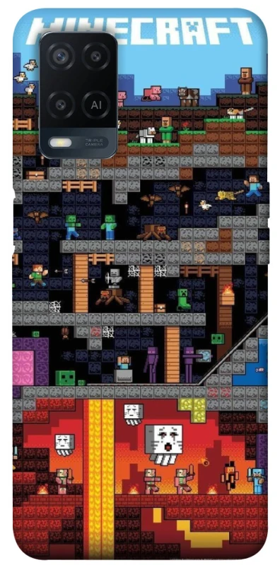 Чохол на Oppo A54 4G Minecraft фото 1 з 1