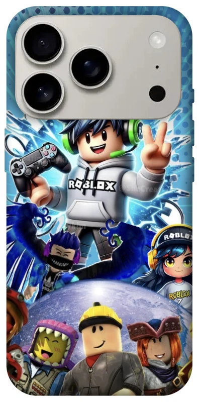 Чохол на Apple iPhone 17 Pro (6.3") Roblox collage ver.3 фото 1 з 1