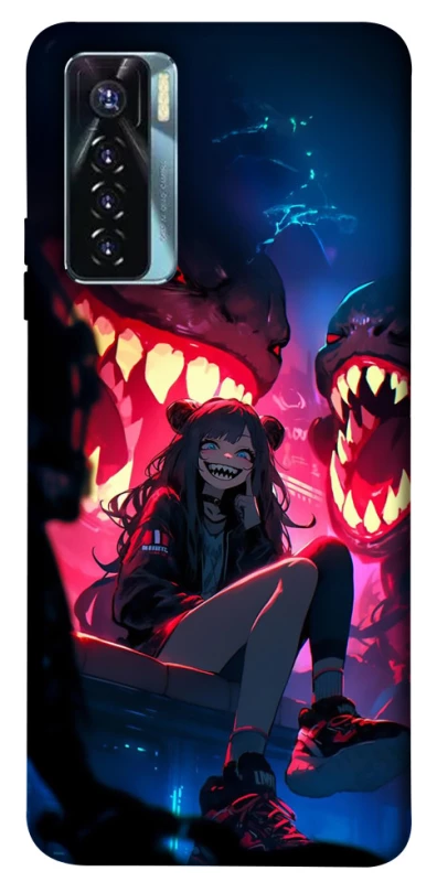 Чохол на TECNO Camon 17 Pro Anime girl фото 1 з 1