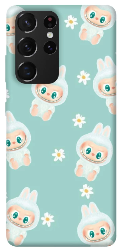 Чохол на Samsung Galaxy S21 Ultra Labubu Green фото 1 з 1
