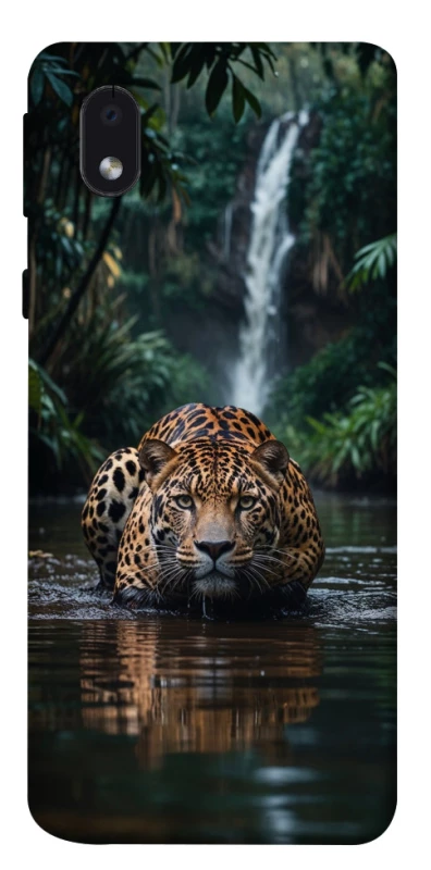 Чехол на Samsung Galaxy M01 Core / A01 Core Leopard in water фото 1 из 1
