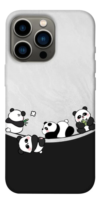 Чохол на Apple iPhone 13 Pro (6.1") Four pandas фото 1 з 1