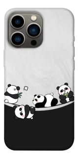 Чохол на Apple iPhone 13 Pro (6.1") Four pandas фото 1 з 1