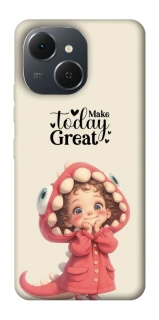 Чехол на TECNO Spark 40C Make today great фото 1 из 1