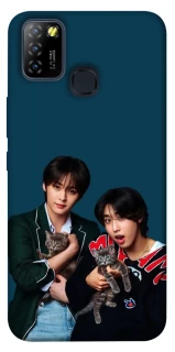 Чехол на Infinix Hot 10 Lite Lee Know and Han - Stray Kids фото 1 из 1