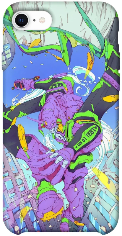 Чохол на Apple iPhone SE (2020) Євангеліон v2 фото 1 з 1