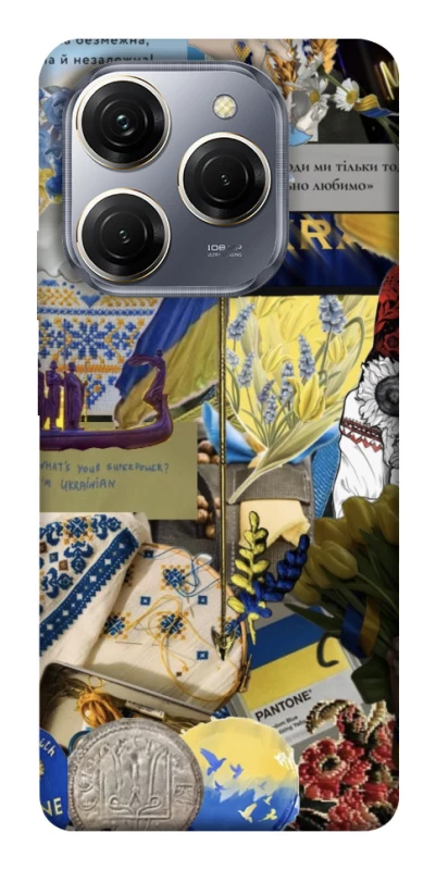 Чохол на TECNO Spark 20 Pro Ukraine style ver.7 фото 1 з 1