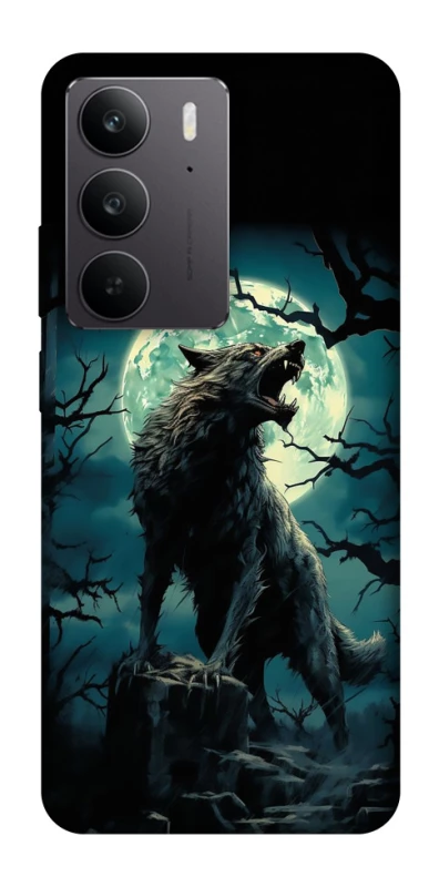 Чохол на Realme C75 Вовк під місяцем фото 1 з 1