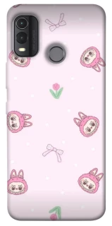 Чохол на Nokia G11 Plus Labubu Flower фото 1 з 1