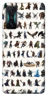 Чехол на Xiaomi Redmi K50 Gaming Character Selection фото 1 из 1