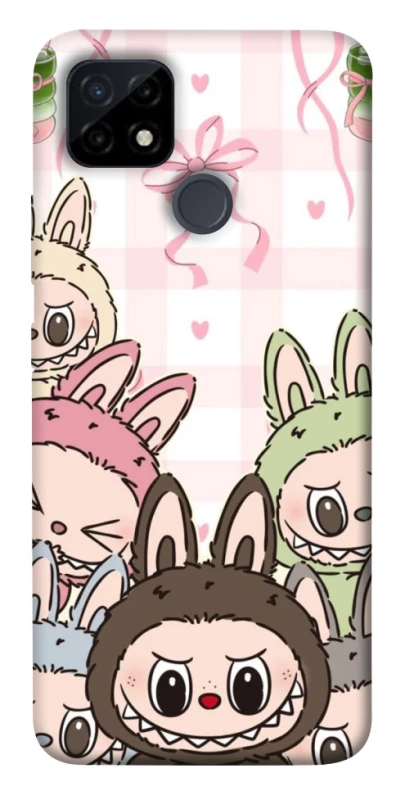 Чохол на Realme C12 All Labubu 2 фото 1 з 1