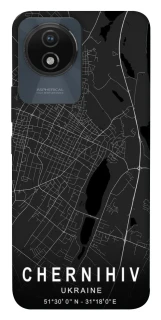 Чехол на Vivo Y02 Chernihiv map фото 1 из 1