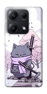 Чохол на Xiaomi Redmi Note 14S Samurai cat фото 1 Чохол на Xiaomi Redmi Note 14S Samurai cat фото 1 з 1
