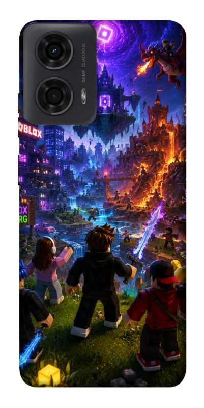 Чехол на Motorola Moto G04 Roblox aesthetics ver.12 фото 1 из 1
