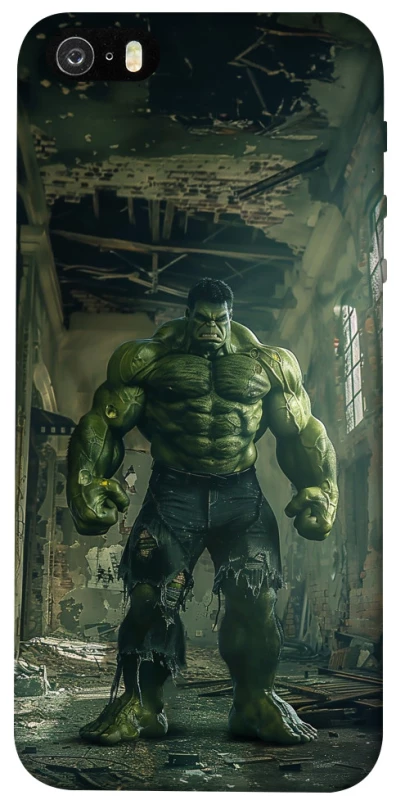 Чехол на Apple iPhone 5/5S/SE Angry Hulk фото 1 из 1