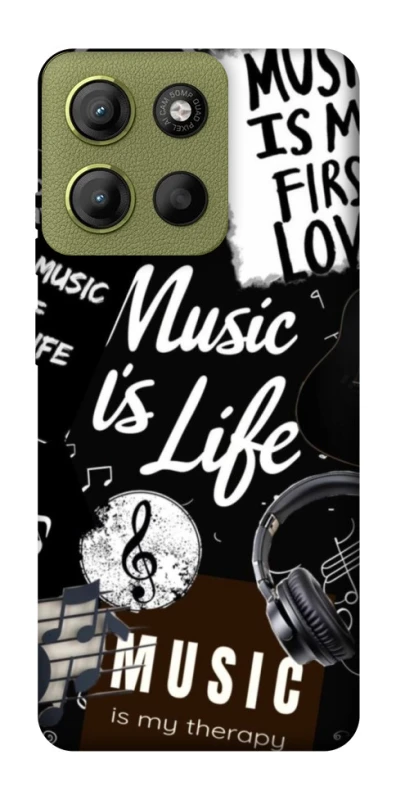 Чохол на Motorola Moto G15 4G Music is Life фото 1 з 1