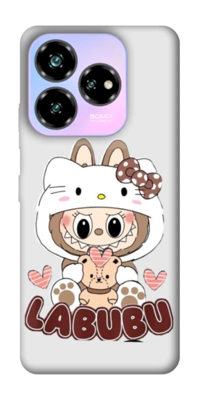 Чохол на ZTE Nubia V60 Hello Kitty Labubu фото 1 з 1