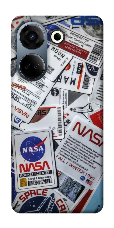 Чехол на TECNO Camon 20 Pro (CK7n) NASA ver.4 фото 1 из 1