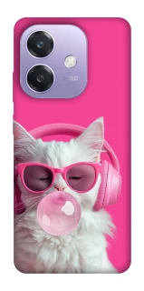 Чехол на Oppo A3X Pink kitty фото 1 из 1
