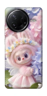 Чохол на Infinix Note 50 Pro Labubu & Flowers ver.1 фото 1 з 1