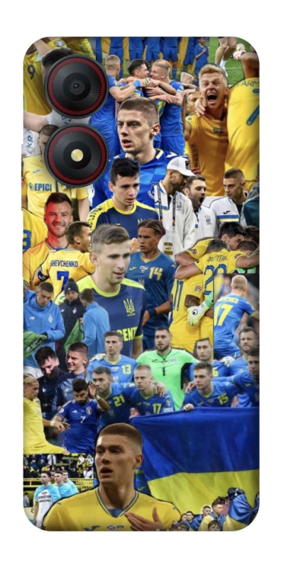 Чехол на ZTE Blade A34 4G UA-Football ver.6 фото 1 из 1