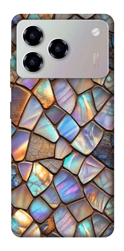 Чехол на ZTE Blade A76 Nature Mosaic ver.1 фото 1 из 1