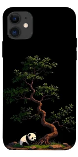 Чохол на Apple iPhone 11 (6.1") Panda and tree фото 1 з 1