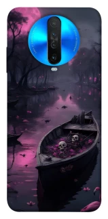 Чохол на Xiaomi Redmi K30 Boat and flamingo фото 1 з 1