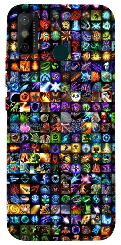 Чохол на TECNO Spark 6 Go Abilities menu ver.1 фото 1 з 1