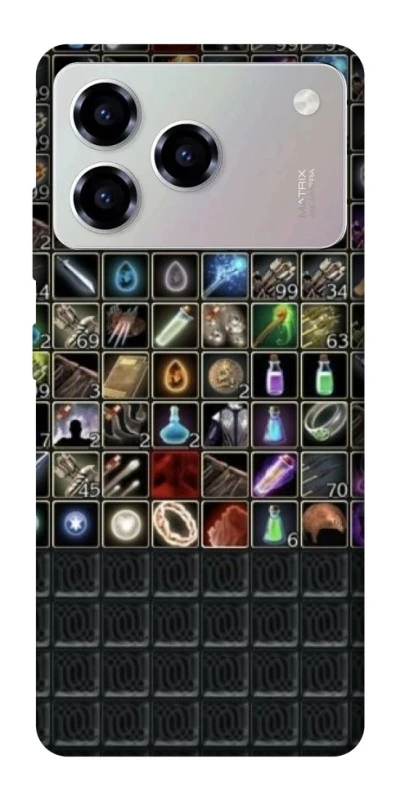 Чохол на ZTE Blade A76 Inventory menu ver.2 фото 1 з 1