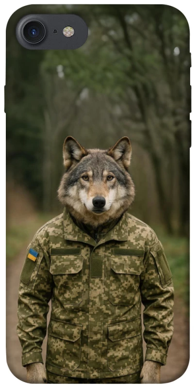 Чохол на Apple iPhone 7 / 8 (4.7") Вовк захисник фото 1 з 1