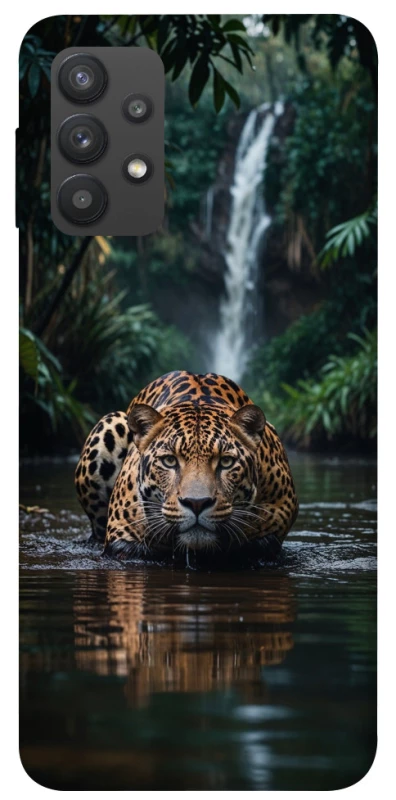 Чохол на Samsung Galaxy A32 (A325F) 4G Leopard in water фото 1 з 1