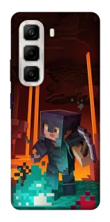Чехол на Infinix Hot 50 4G Minecraft game adventure фото 1 из 1