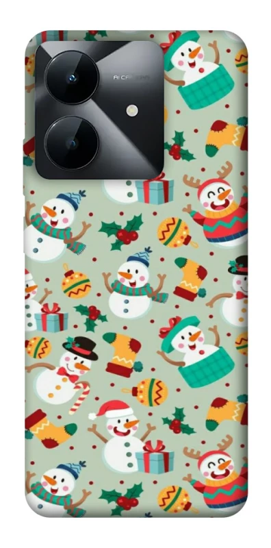 Чехол на Realme Note 60x Новогодний v2 фото 1 из 1