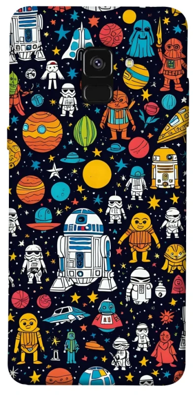 Чохол на Samsung A530 Galaxy A8 (2018) Star Wars background ver.2 фото 1 з 1
