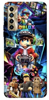 Чехол на TECNO Camon 17P Roblox collage ver.4 фото 1 из 1