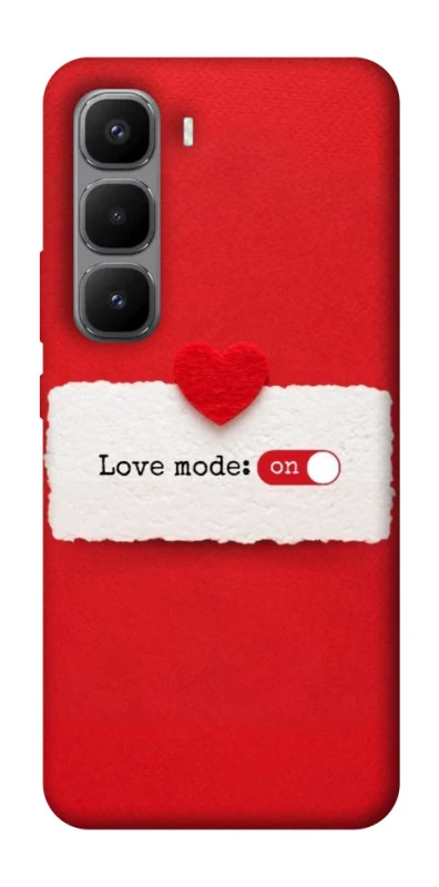Чохол на Infinix Hot 60 Pro+ Love Mode ON фото 1 з 1