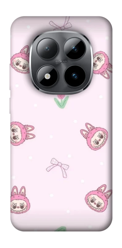 Чохол на Xiaomi Redmi Note 15 Pro 5G Labubu Flower фото 1 з 1